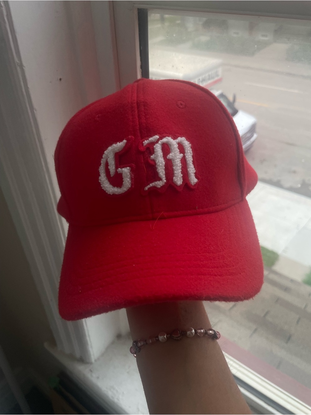 RARE GRAND MARNIER BASEBALL HAT with White Raised 'GM' Embroidery